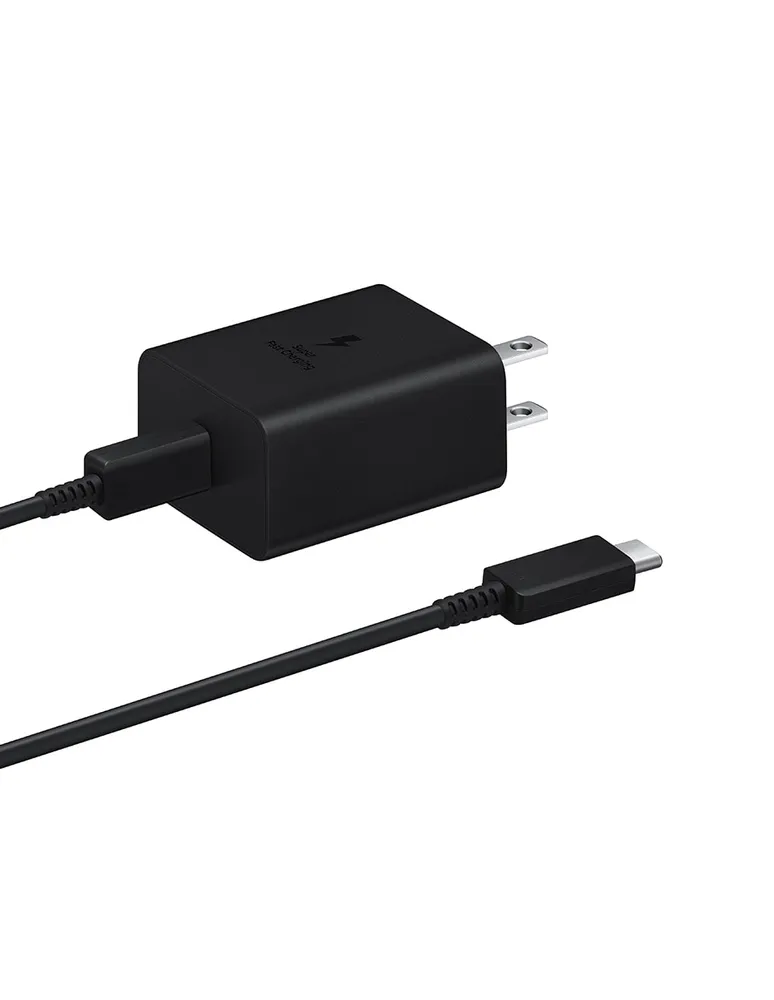 Cargador pared Samsung de 45 W compatible con USB tipo C