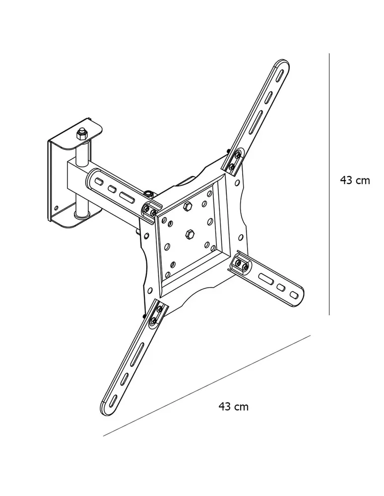 Soporte Interactive Motion para Pantalla 43 cm x 43 cm