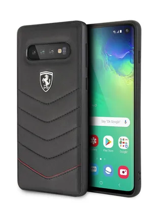 Funda para Samsung Galaxy S10 Ferrari 2022 de piel