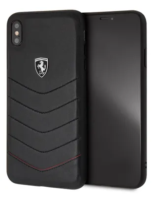 Funda para iPhone XS Max Ferrari 2022 de piel