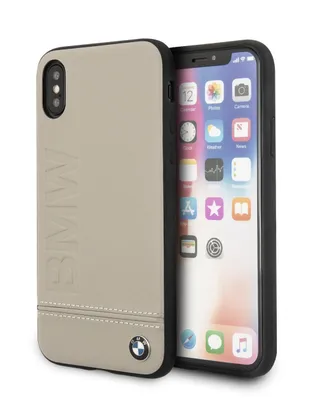 Funda para iPhone X BMW 2020 de piel