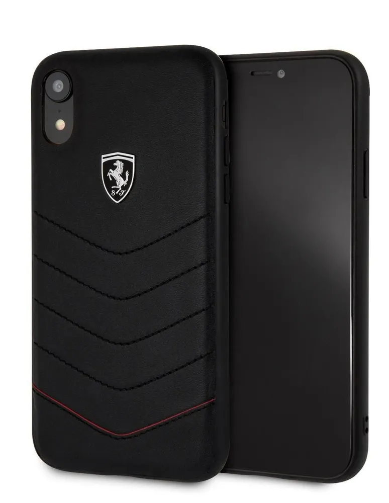 Case protector Ferrari para iPhone 13 Pro MAX - Negro, blanco, rojo y verde