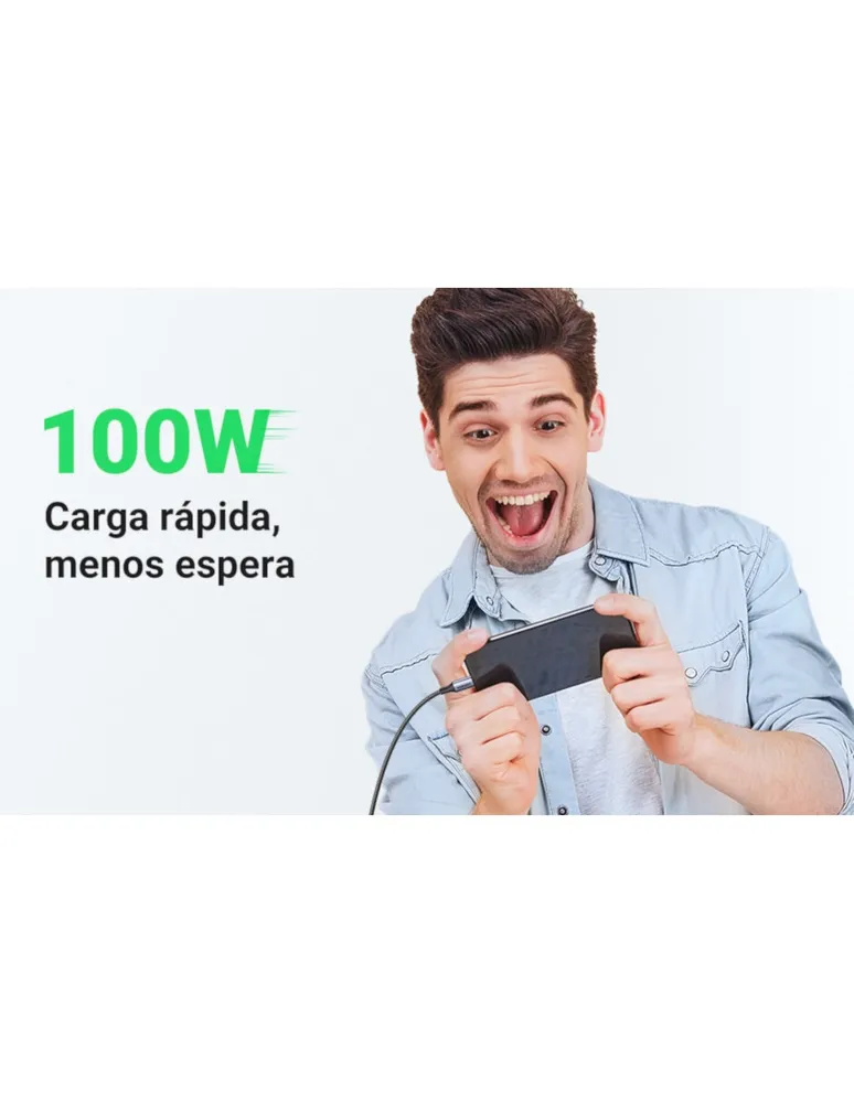 Cable USB C Ugreen a USB C de 1 m