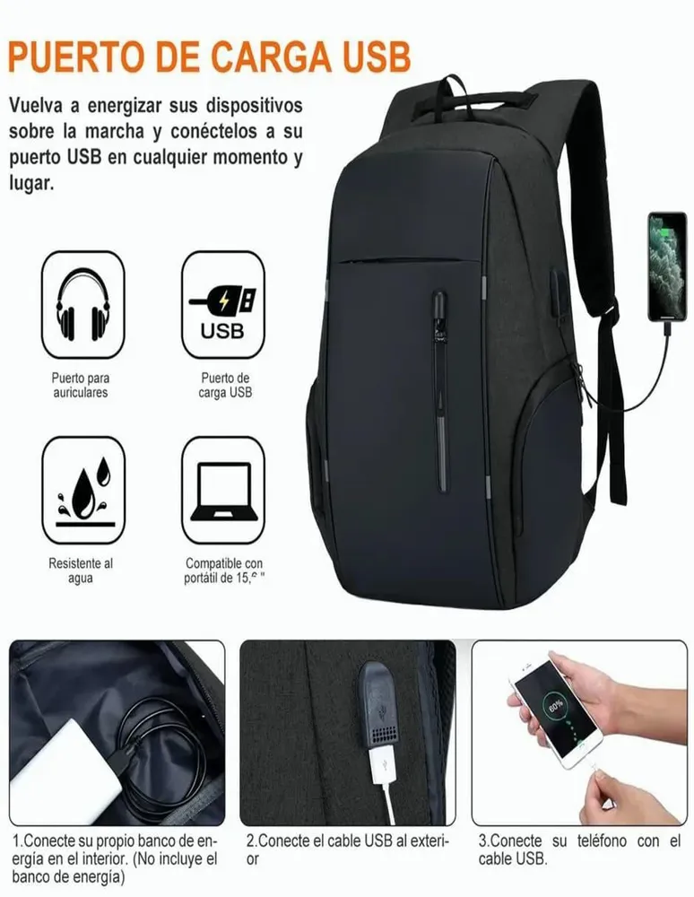 Mochila antirrobo Lab.G unisex