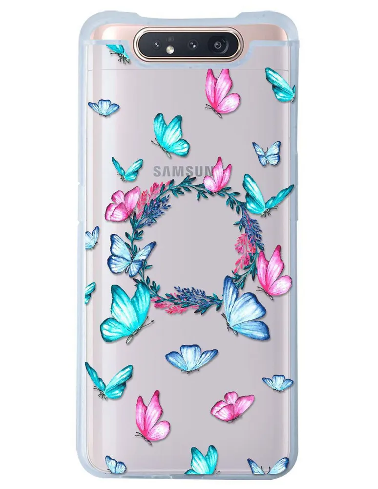 Funda para celular Samsung Butterfly de silicón