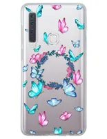 Funda para celular Samsung Butterfly de silicón