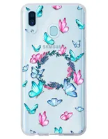 Funda para celular Samsung Butterfly de silicón