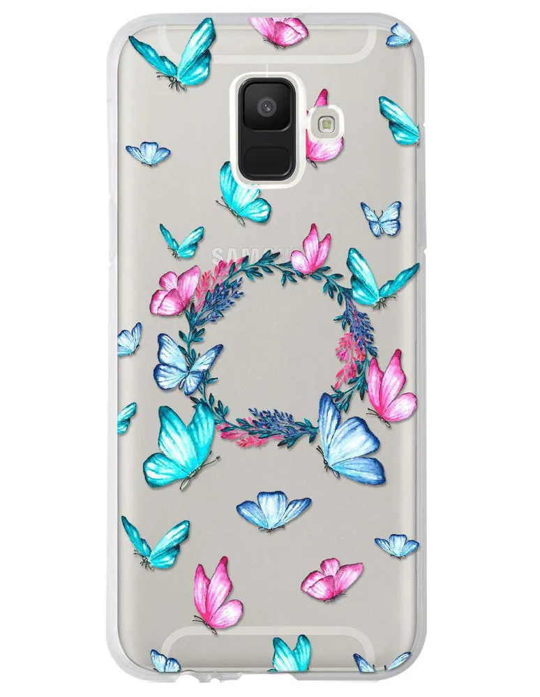 Funda para celular Samsung Butterfly de silicón