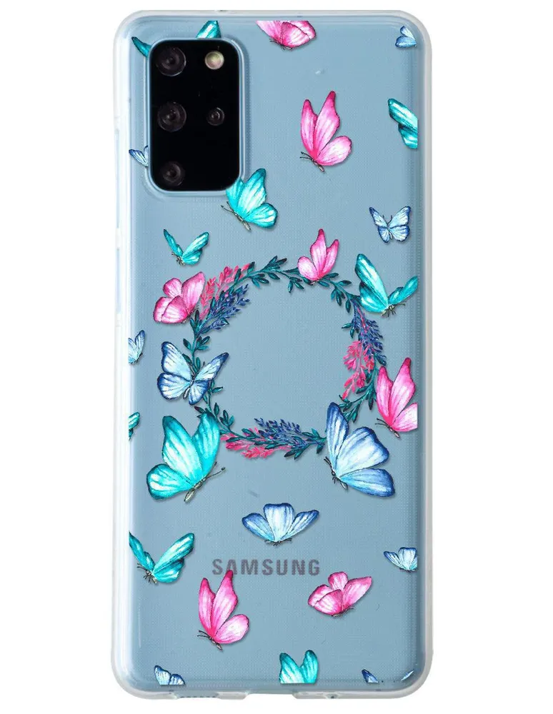 Funda para celular Samsung Butterfly de silicón