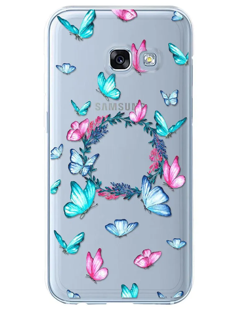 Funda para celular Samsung Butterfly de silicón