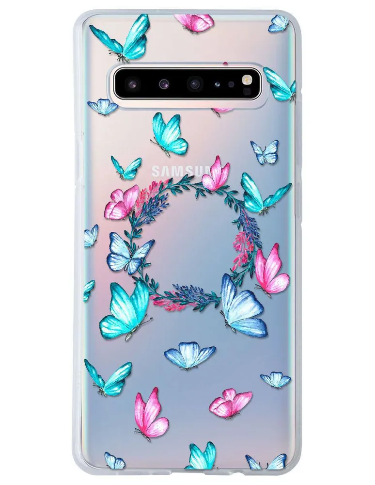 Funda para celular Samsung Butterfly de silicón