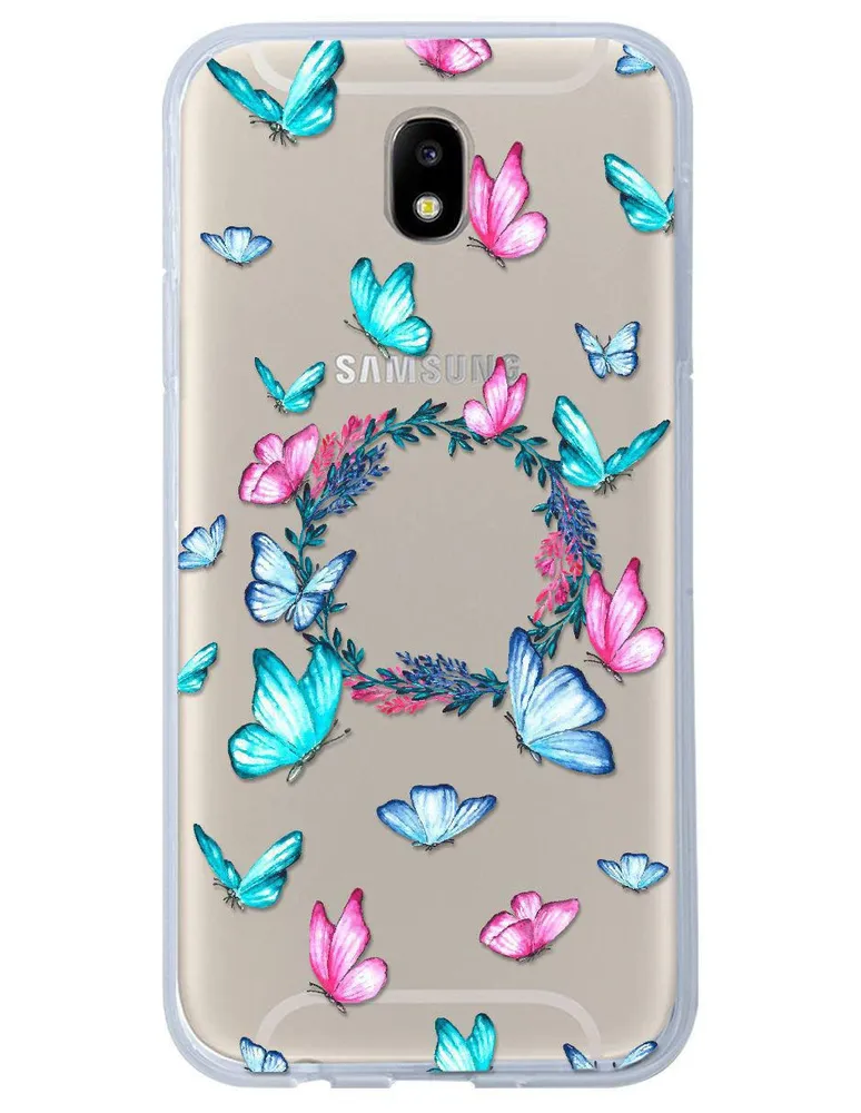 Funda para celular Samsung Butterfly de silicón