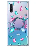 Funda para celular Samsung Butterfly de silicón