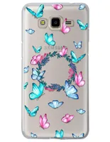 Funda para celular Samsung Butterfly de silicón