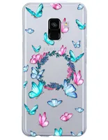 Funda para celular Samsung Butterfly de silicón