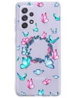 Funda para celular Samsung Butterfly de silicón