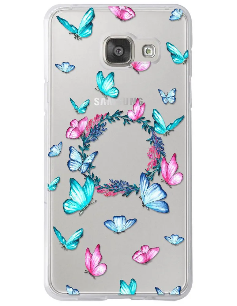 Funda para celular Samsung Butterfly de silicón