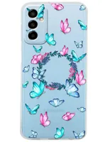 Funda para celular Samsung Butterfly de silicón