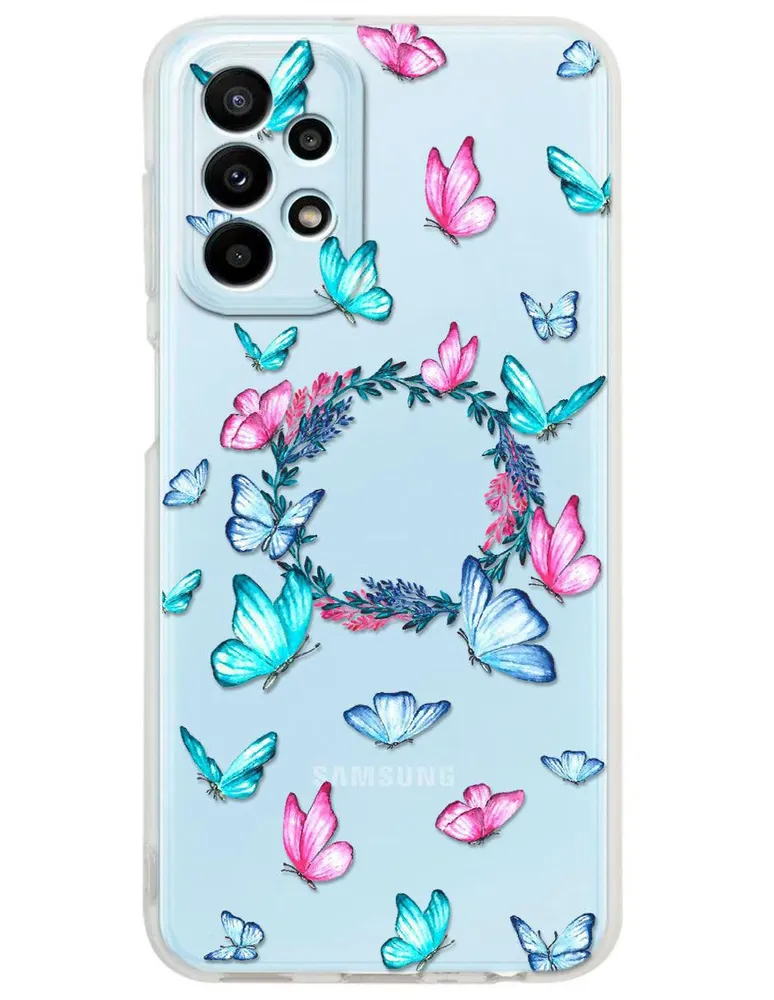 Funda para celular Samsung Butterfly de silicón