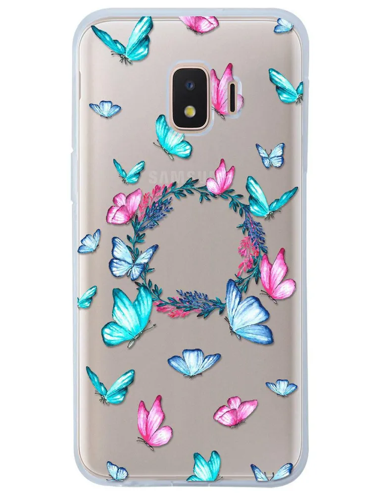 Funda para celular Samsung Butterfly de silicón