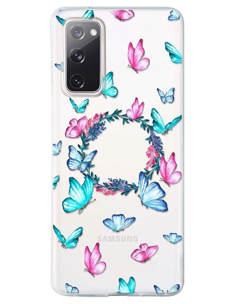 Funda para celular Samsung Butterfly de silicón