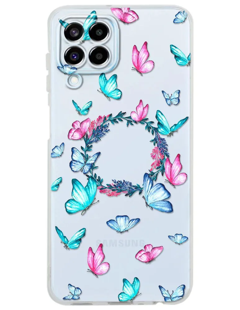 Funda para celular Samsung Butterfly de silicón