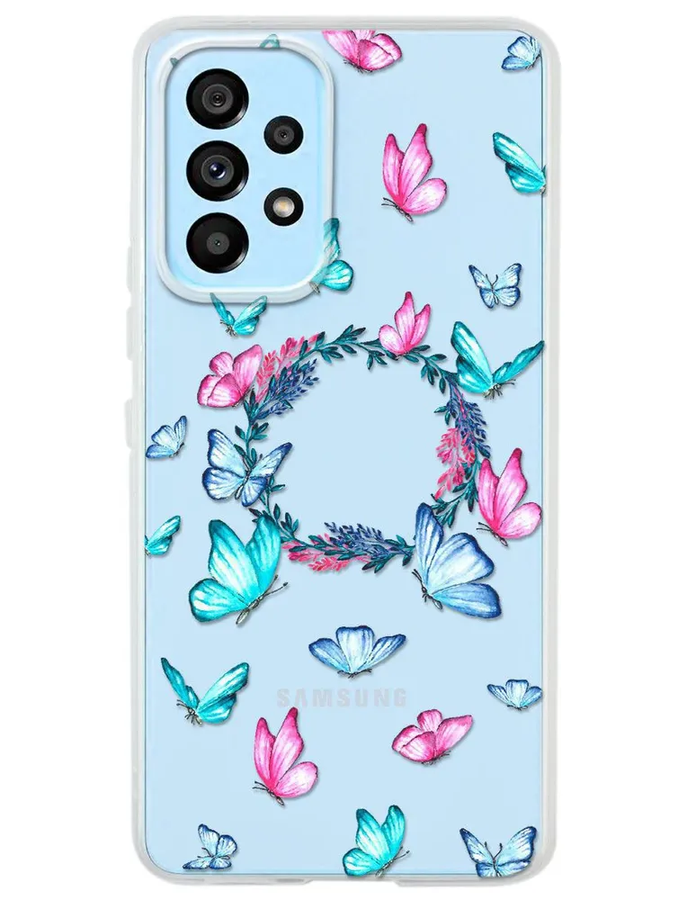 Funda para celular Samsung Butterfly de silicón