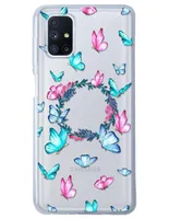 Funda para celular Samsung Butterfly de silicón