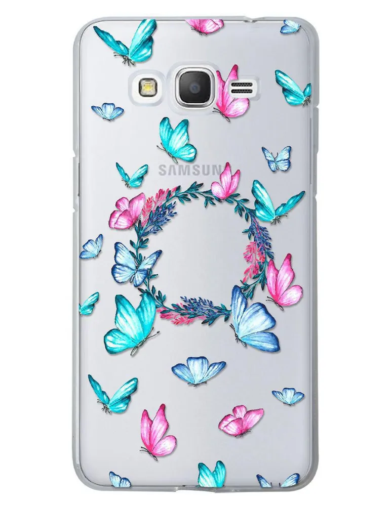 Funda para celular Samsung Butterfly de silicón