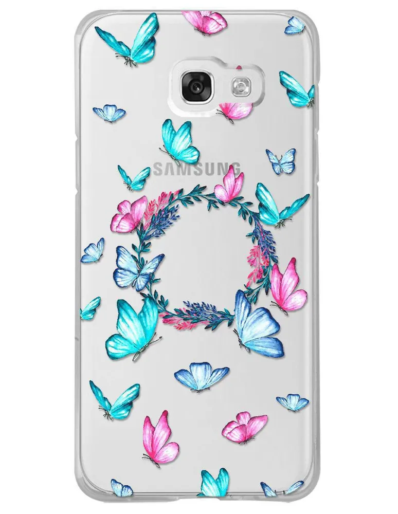 Funda para celular Samsung Butterfly de silicón