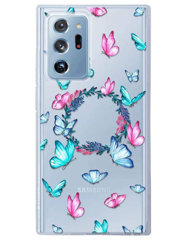 Funda para celular Samsung Butterfly de silicón