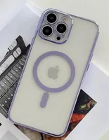 Funda para iPhone 13 Pro Max Platinada de plástico