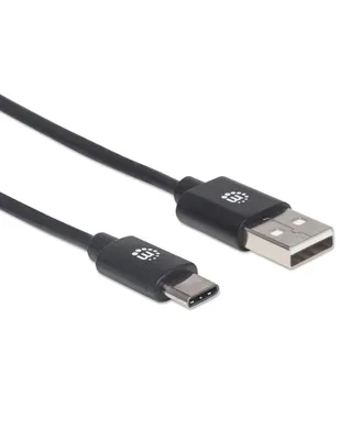 Cable USB C Manhattan a USB A de 1 m