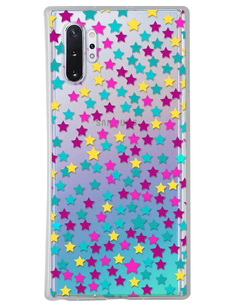 Funda para Samsung Estrella de colores silicón