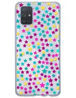 Funda para Samsung Estrella de colores silicón