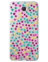 Funda para Samsung Estrella de colores silicón