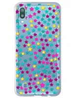 Funda para Samsung Estrella de colores silicón