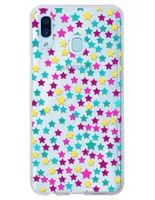 Funda para Samsung Estrella de colores silicón