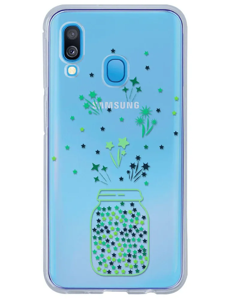 Funda para Samsung Frasco Estelar de silicón