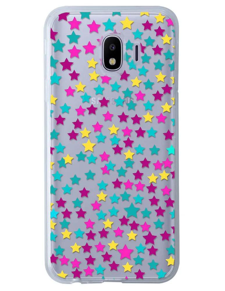 Funda para Samsung Estrella de colores silicón