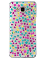 Funda para Samsung Estrella de colores silicón