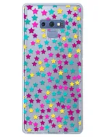 Funda para Samsung Estrella de colores silicón