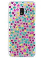 Funda para Samsung Estrella de colores silicón