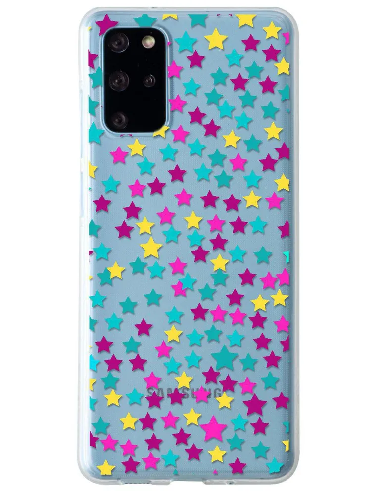 Funda para Samsung Estrella de colores silicón