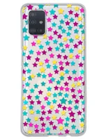 Funda para Samsung Estrella de colores silicón