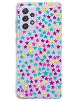 Funda para Samsung Estrella de colores silicón