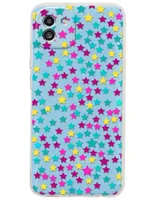 Funda para Samsung Estrella de colores silicón