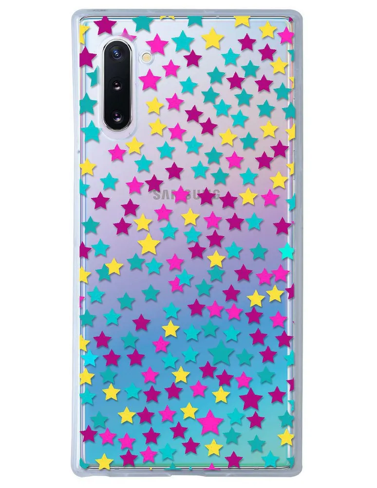 Funda para Samsung Estrella de colores silicón