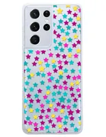 Funda para Samsung Estrella de colores silicón