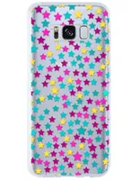 Funda para Samsung Estrella de colores silicón